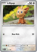 Lillipup 170  SV03 Obsidian Flames - Common