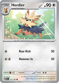 Herdier 171  - Reverse Holofoil SV03 Obsidian Flames - Common