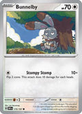Bunnelby 175  - Reverse Holofoil SV03 Obsidian Flames - Common