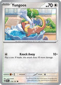 Yungoos 176  - Reverse Holofoil SV03 Obsidian Flames - Common