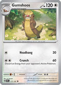 Gumshoos 177  - Reverse Holofoil SV03 Obsidian Flames - Uncommon