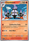 Chandelure 038  SV03 Obsidian Flames - Uncommon