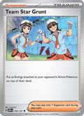 Team Star Grunt 195  - Reverse Holofoil SV03 Obsidian Flames - Uncommon