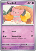 Snubbull 087  - Reverse Holofoil SV03 Obsidian Flames - Common