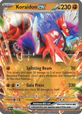 Koraidon ex 124  - Holofoil SV03 Obsidian Flames - Double Rare