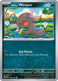 Paldean Wooper 126/197  SV03 Obsidian Flames - Common
