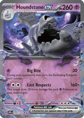Houndstone ex 102  - Holofoil SV03 Obsidian Flames - Double Rare