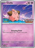 Cleffa (Prerelease) [Staff] 037  - Holofoil SV Scarlet & Violet Promo Cards - Promo