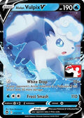 Alolan Vulpix V  - Holofoil Prize Pack Series Cards - Ultra Rare