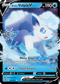 Alolan Vulpix V (Holiday Calendar) 033/195  - Holofoil Miscellaneous Cards & Products - Ultra Rare