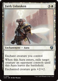 Faith Unbroken (INR-021) - Innistrad Remastered: (enchantment) Foil