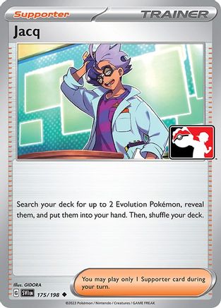 Jacq 175  - Holofoil Prize Pack Series Cards - Uncommon