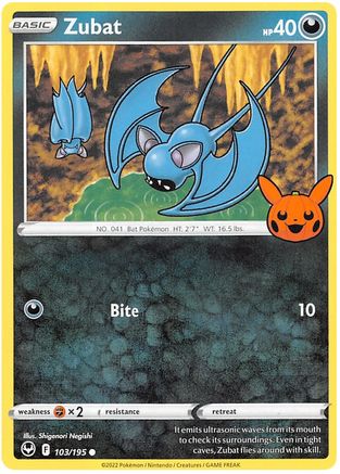 Zubat 103  Trick or Trade BOOster Bundle 2023 - Common