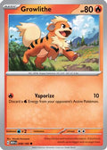 Growlithe 058  SV Scarlet & Violet 151 - Common