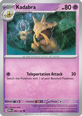 Kadabra 064  - Reverse Holofoil SV Scarlet & Violet 151 - Uncommon
