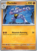 Machoke 067/165  - Reverse Holofoil SV Scarlet & Violet 151 - Uncommon