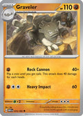 Graveler 075  - Reverse Holofoil SV Scarlet & Violet 151 - Uncommon