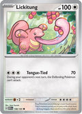 Lickitung 108  - Reverse Holofoil SV Scarlet & Violet 151 - Common