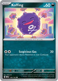 Koffing 109  - Reverse Holofoil SV Scarlet & Violet 151 - Common