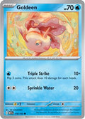 Goldeen 118  - Reverse Holofoil SV Scarlet & Violet 151 - Common