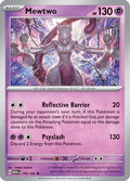 Mewtwo 150  - Reverse Holofoil SV Scarlet & Violet 151 - Rare