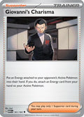 Giovanni's Charisma 161/165  - Reverse Holofoil SV Scarlet & Violet 151 - Uncommon