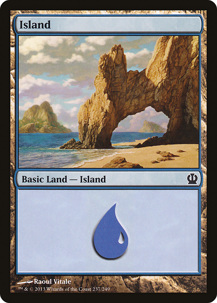 Island (237) (THS-237) - Theros