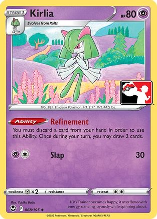 Kirlia 068  Prize Pack Series Cards - Uncommon