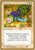 Karma - 1996 Bertrand Lestree (4ED) (SB) (WCD-) - Pro Tour Collector Set