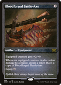 Bloodforged Battle-Axe (Foil Etched) (2X2-556) - Double Masters 2022 Foil