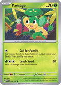 Pansage 004  - Reverse Holofoil SV04 Paradox Rift - Common