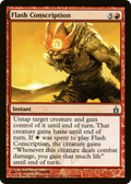 Flash Conscription (RAV-124) - Ravnica: City of Guilds Foil