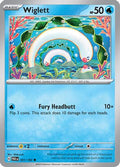 Wiglett 051/182  - Reverse Holofoil SV04 Paradox Rift - Common