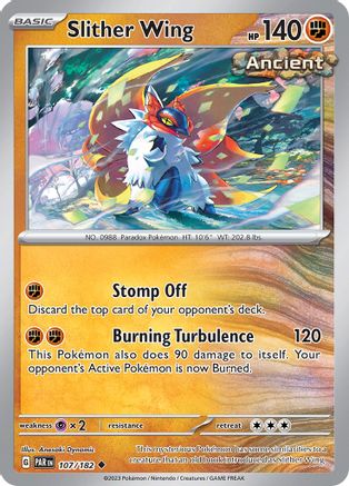 Slither Wing 107/182  SV04 Paradox Rift - Uncommon