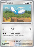 Swablu 152/182  - Reverse Holofoil SV04 Paradox Rift - Common
