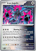 Iron Jugulis 158/182  - Reverse Holofoil SV04 Paradox Rift - Rare