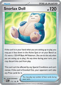 Snorlax Doll 175  SV04 Paradox Rift - Uncommon