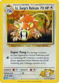 Lt. Surge's Raticate 016  - Holofoil Trading Card Game Classic - Classic Collection