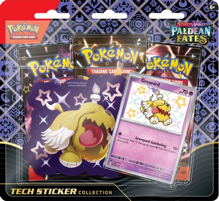 Paldean Fates Tech Sticker Collection [Greavard]