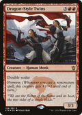Dragon-Style Twins (PRE-108) - Khans of Tarkir Promos Foil