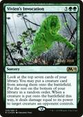 Vivien's Invocation (PRE-209) - Core Set 2019 Promos Foil