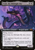 Junji, the Midnight Sky (Extended Art) (NEO-456) - Kamigawa: Neon Dynasty: (Extended Art)