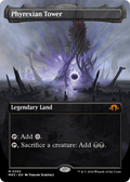 Phyrexian Tower (Borderless) (MH3-355) - Modern Horizons 3
