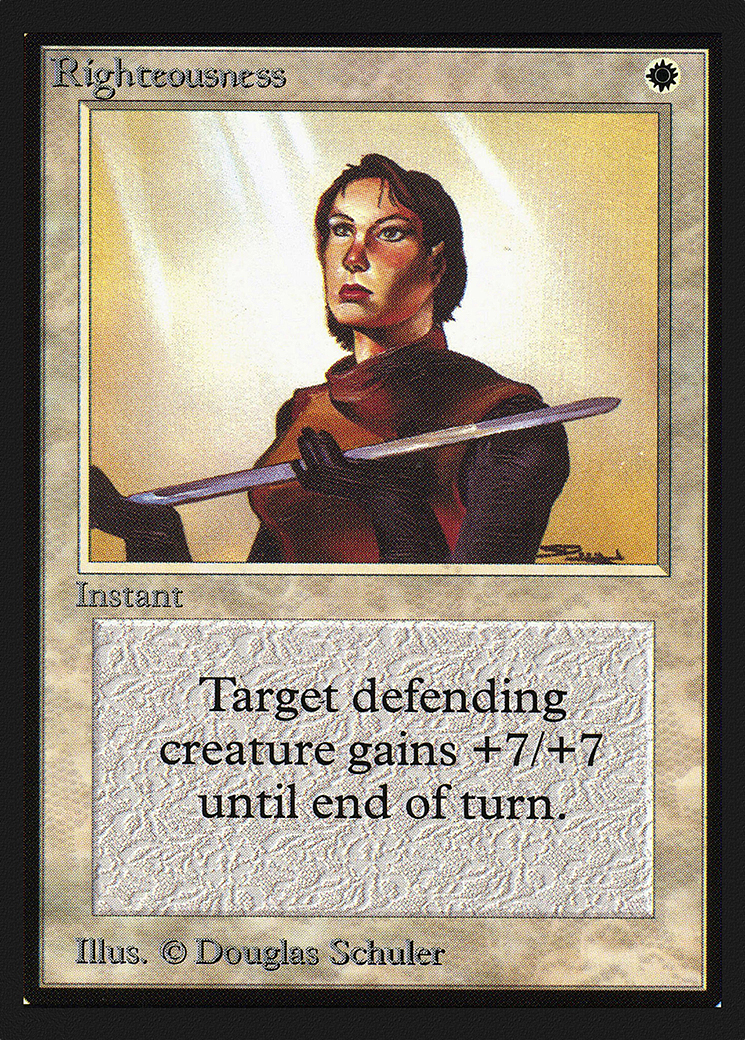Righteousness (IE) (IED-) - Intl. Collectors' Edition