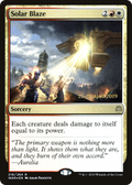 Solar Blaze (PRE-216) - War of the Spark Promos Foil