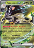 Toedscruel ex 005/091  - Holofoil SV Paldean Fates - Double Rare