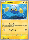 Chinchou 020  SV Paldean Fates - Common