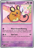 Dedenne 036  SV Paldean Fates - Common