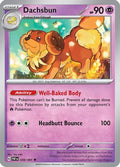 Dachsbun 039/091  - Reverse Holofoil SV Paldean Fates - Uncommon