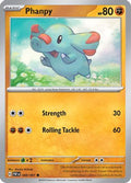 Phanpy 048  - Reverse Holofoil SV Paldean Fates - Common